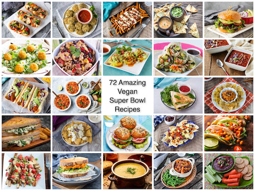 72 AMAZINGLY UNIQUE & AWESOME VEGAN (PLANT-BASED, NO OIL) SUPER BOWL R