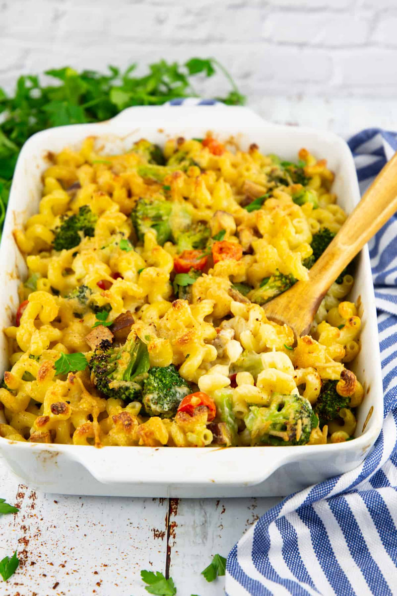 Vegan Pasta Bake – Squelo