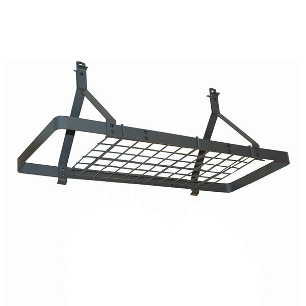 Rack It Up Rectangle Ceiling Rack w/12 Hooks