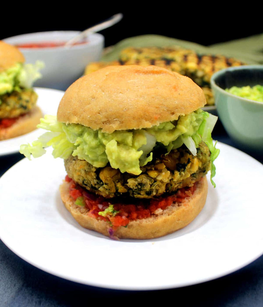 Chickpea Quinoa Burger