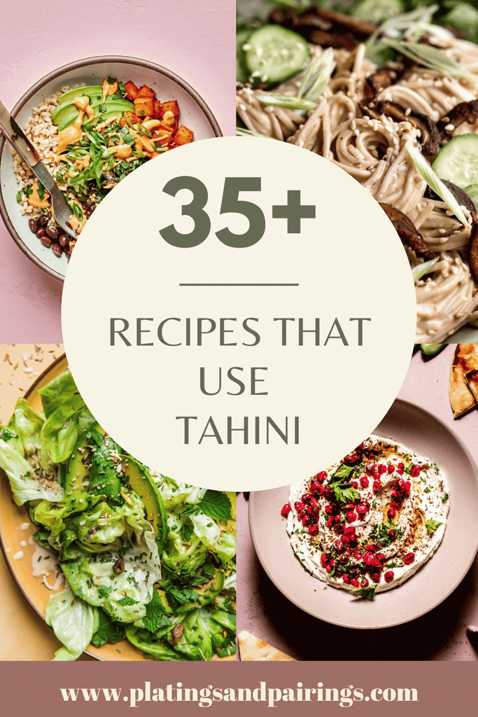 35+ Recipes that Use Tahini (Tahini Recipes)