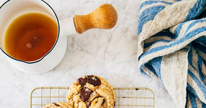 the easiest brown butter chocolate chip cookies ever