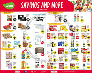 Giant Savings Promotion 22 April - 05 May 2021