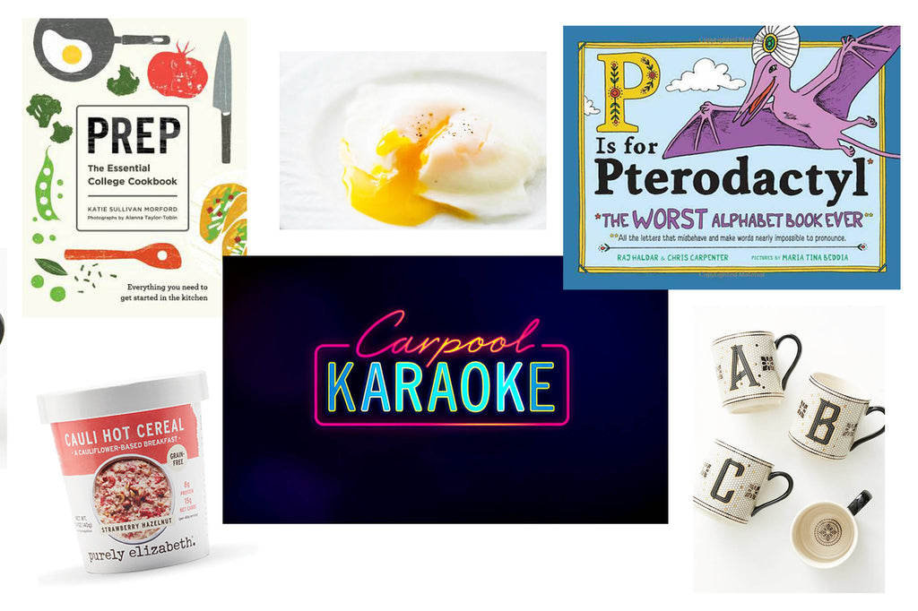 The Friday Buzz: Carpool Karaoke, Cauliflower Hot Cereal, P is for Pterodactyl