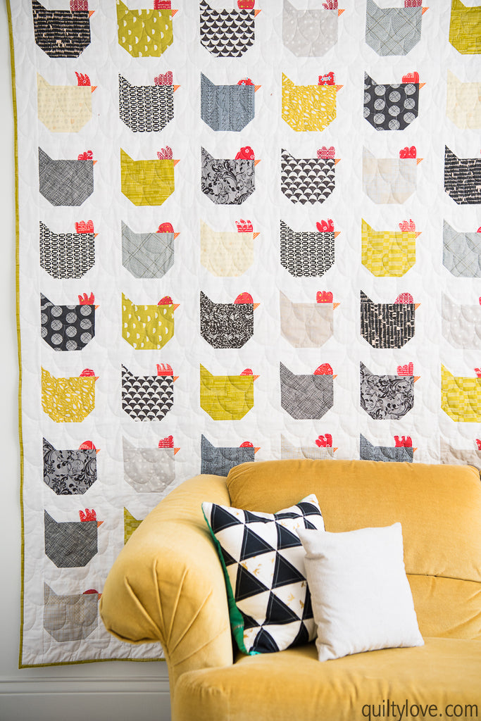 Friday Spotlight: Emily's Chicken Quilt!