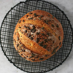 This delicious Pumpkin No Knead Bread looks like you’ve been slaving in the kitchen for hours but really is so easy to make