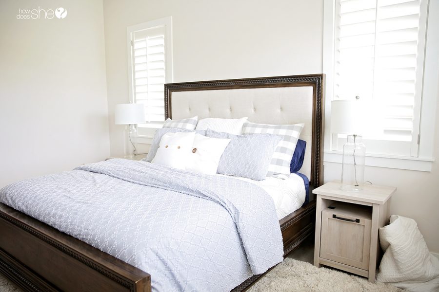 Creating A Coastal Bedroom with Walmart