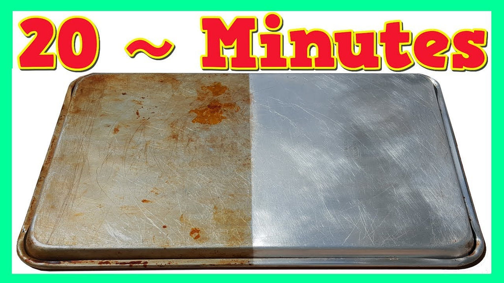 How To Clean Cookie Sheets ~ What Is The Best Way To Clean Sheet Pans ~ Learn the easiest way to clean those grimey baking pans and cookie sheets that ...
