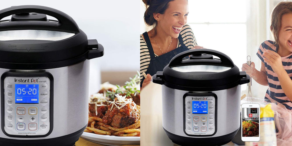 Amazon is now offering the 6-quart Instant Pot Smart Wi-Fi Multi-Cooker for $99.95 shipped