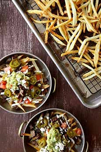 [1] Today’s featured recipe: Carne Asada Fries (recipe and photos #1, #3, #6 © Idaho Potato Commission).