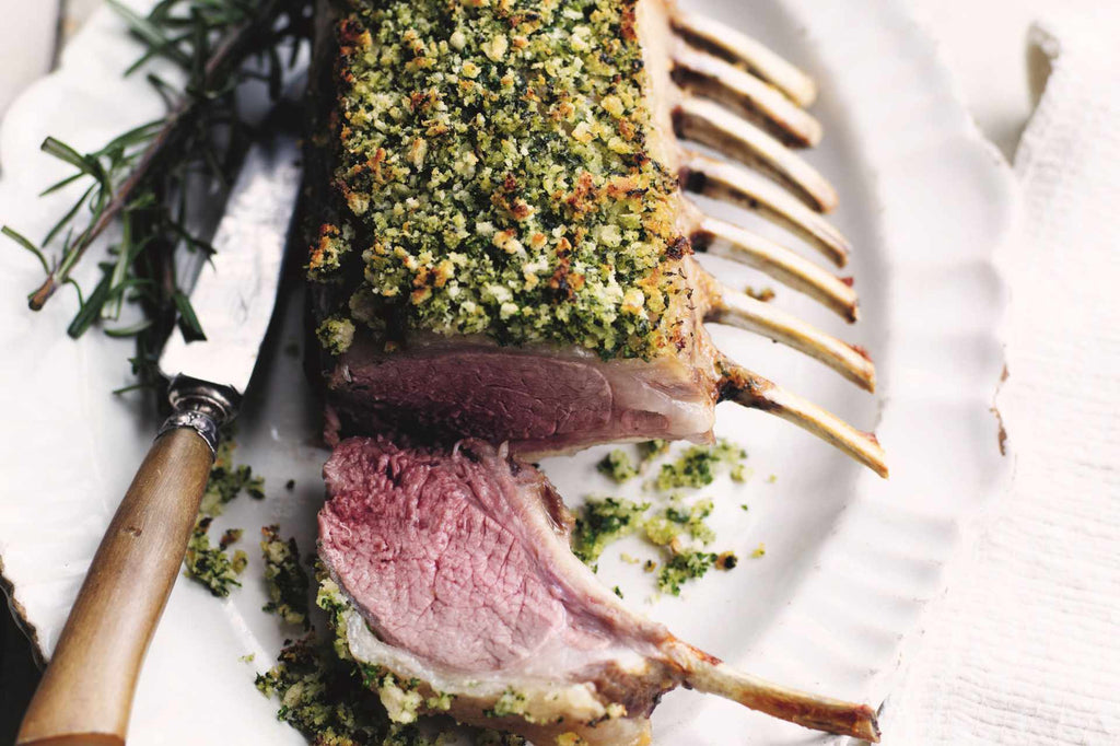 Rack of Lamb with a Herb Crust