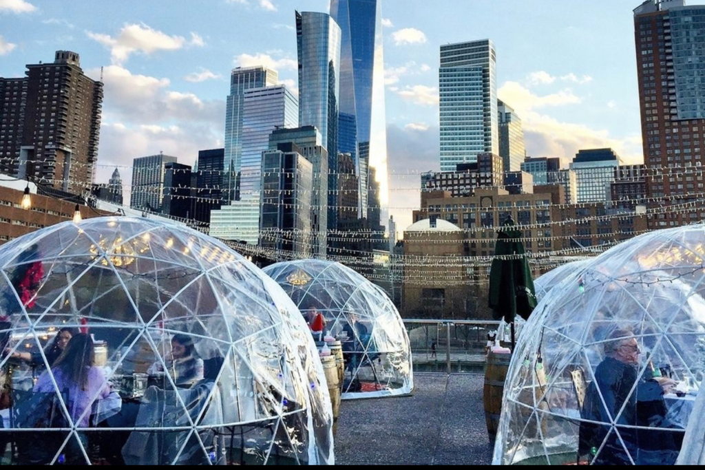 The cozy winter igloos at City Winery are back for the season