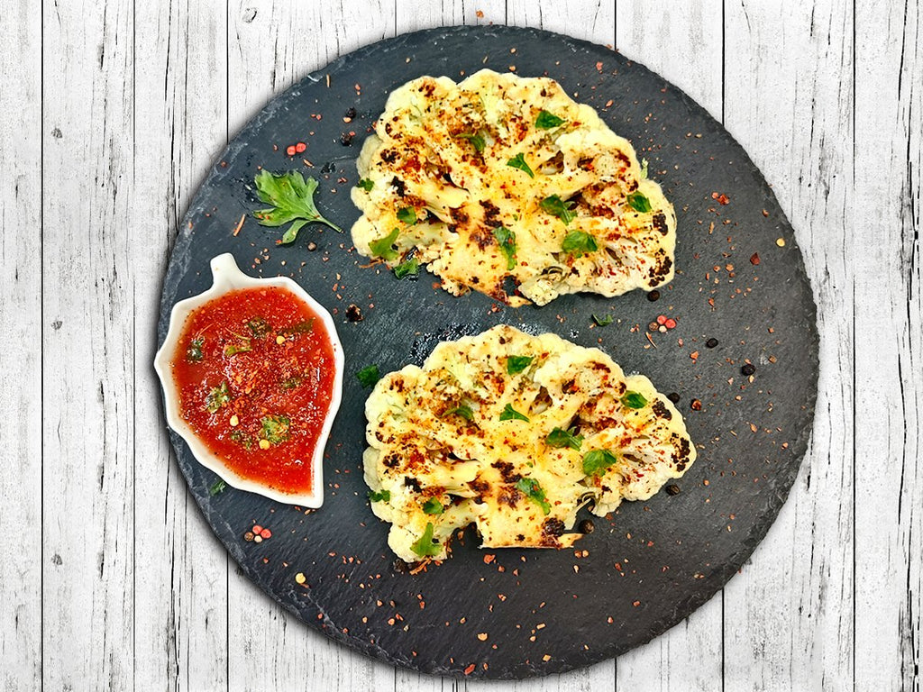 Grilled Cauliflower Steaks