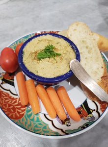 Hummus with Artichoke Hearts