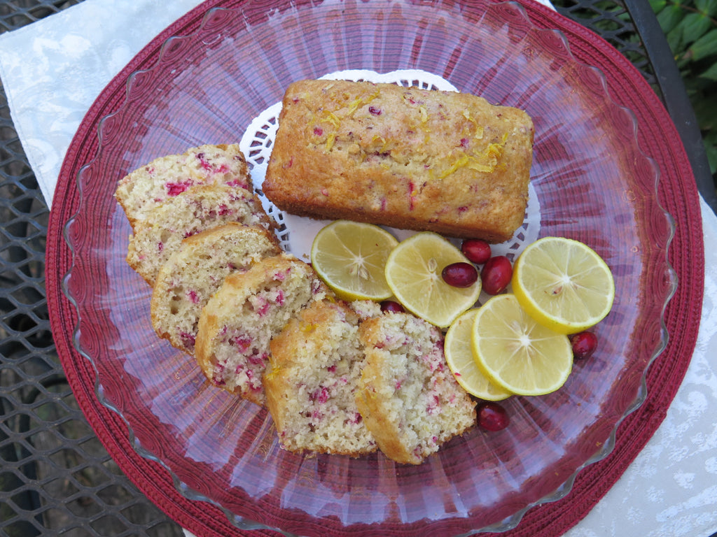 Meyer Lemon and Cranberry Cakes - Miniature Cakes