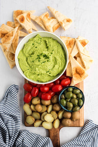 Edamame Avocado Hummus: Avo-Mame Hummus!