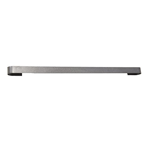 Rack It Up Long Wall Rack Utensil Bar with 12 hooks, Steel Gray Hammertone