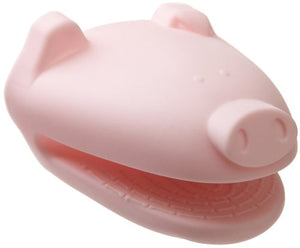 Cooks Corner Silicone Pot Holder, Pink Pig