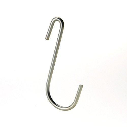 RuiLing 12 Pack 3.5 Inch Hanging Hooks ,304 Stainless Steel Cookware Universal Pot Rack Hooks S hook - for Kitchenware,Pots,Utensils,Plants,Towels