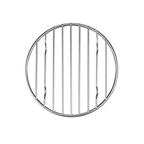 Kitchen Baking Round Chrome Plated Steel Wire Cooling Rack Cake Top Sturdy 9.25"