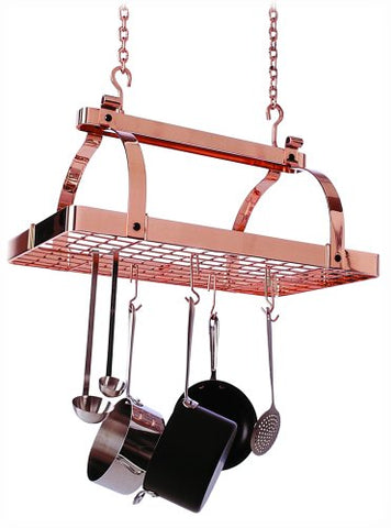 Enclume PR1NBWG CP Classic Rectangle Ceiling Rack, Copper