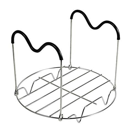 Steaming Rack Trivet Steamer with Handle for Pressure Cooker Pot 6/8 Quart Cooker