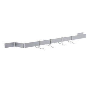 Standard Single Line Pot Rack, 48 (L) X 6 (W) X 2 (H) Over All