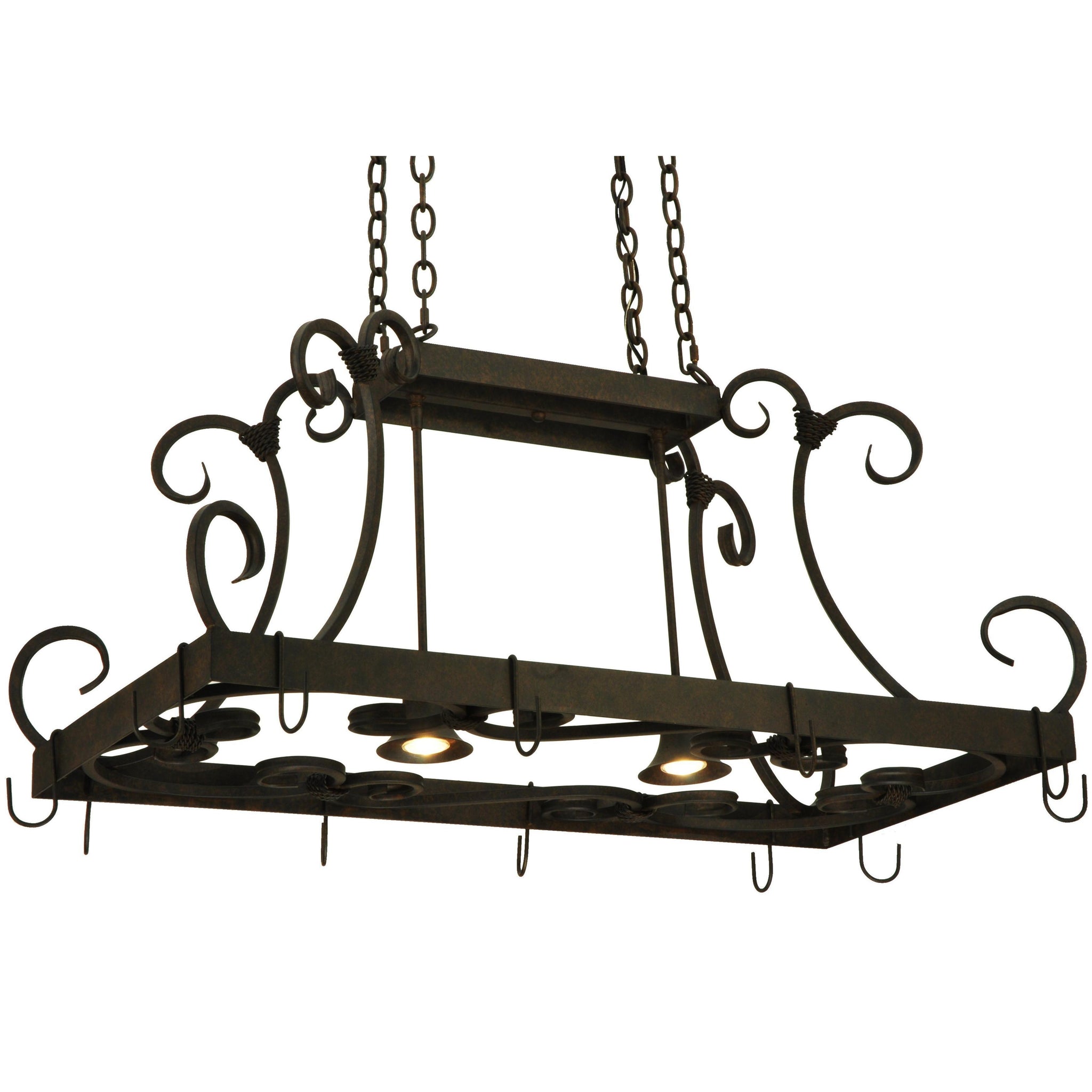 42.5"L Caiden Pot Rack Model 134575