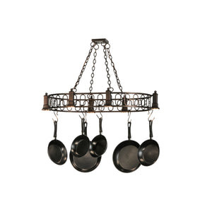 42.5"L Revival Deco Oblong Pot Rack Model 148249