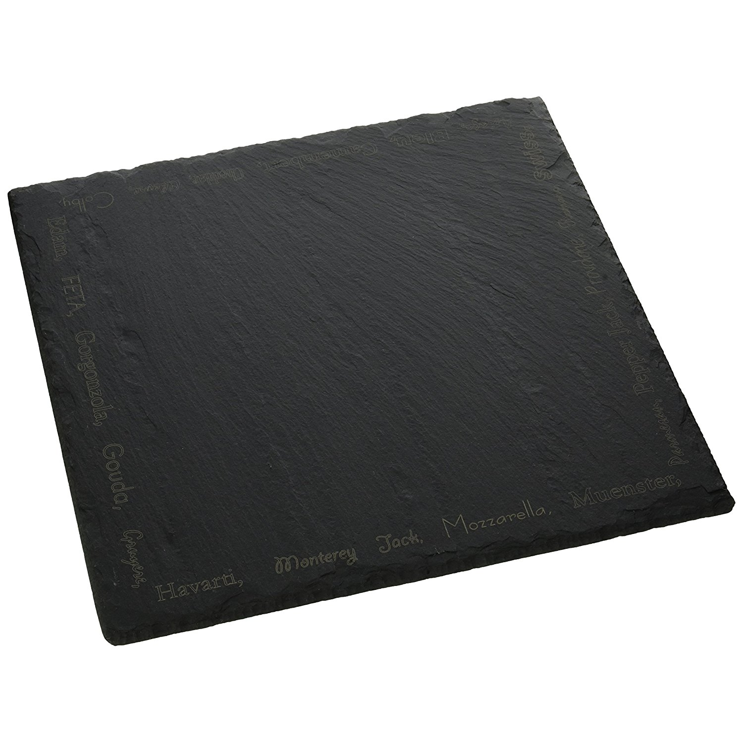 Jk Adams Slate Tray With Cheese Name Border