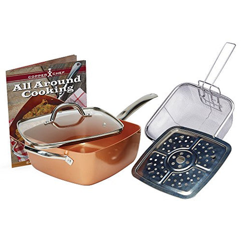 Copper Chef KC15053-04000 Cookware set 5, 5 Pieces, Copper