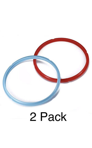 Silicone Sealing Ring SWEET and SAVORY Edition for 5 qt and 6 qt 2 Pack Instant Pot Fits IP-DUO60, IP-LUX60, IP-DUO50, IP-LUX50, Smart-60, IP-CSG60 and IP-CSG50