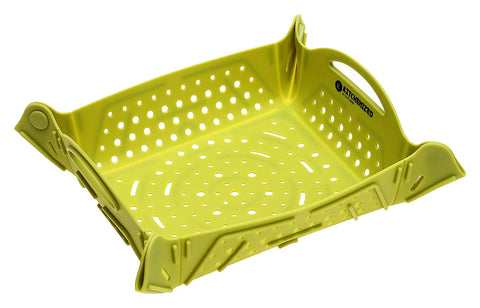 Kitchenized by Chef Mori Silicone Mat, Strainer, Sink Mat, Food Basket, Trivet, Drying Mat 11" x 14" - 2 Pack