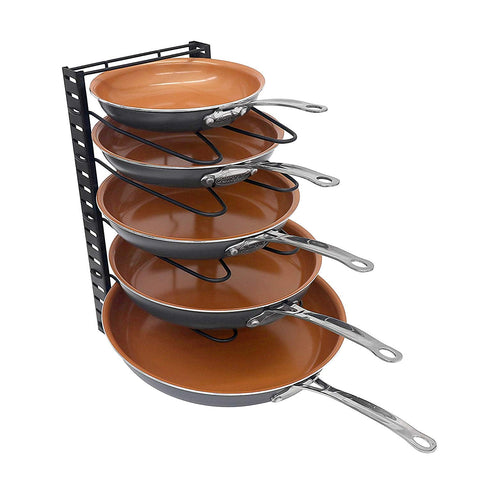 Better Rack Kitchen and Cookware Organization Holders - The Most Convenient Way to Stack, Store, & Organize Your Pans