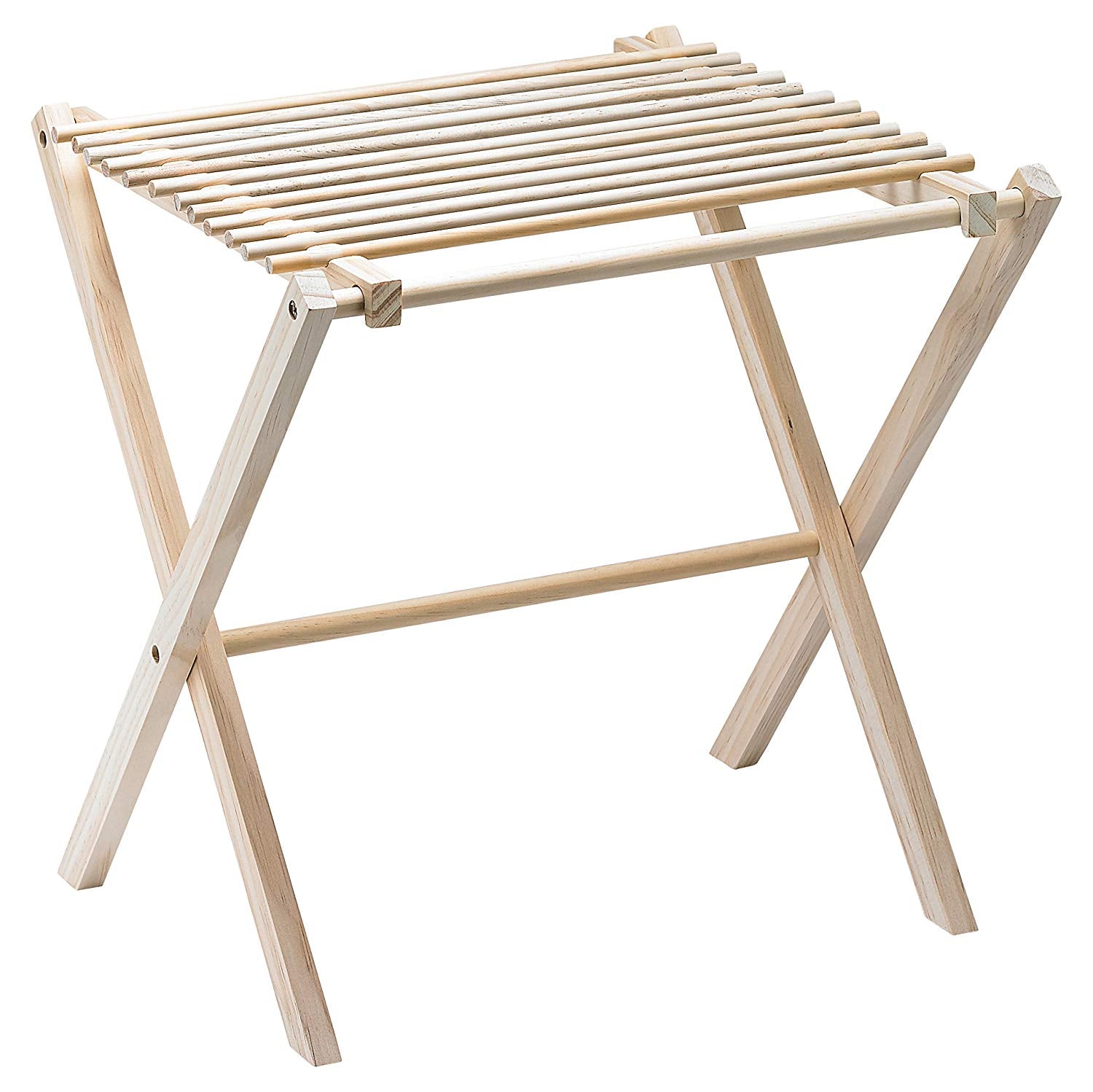 Fante's 43797 Collapsible Pasta and Noodle Drying Rack, Natural Wood, 14.5 x 16 x 15-Inches, The Italian Market Original Since 1906