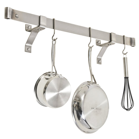 Professional Series Rolled End Bar (Use w Wall Bracket or Captain Hooks) - Enclume Design Products