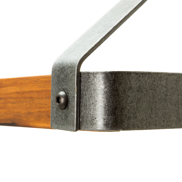 Signature Gourmet Bookshelf Wall Rack w/Tigerwood (24", 30", 36")