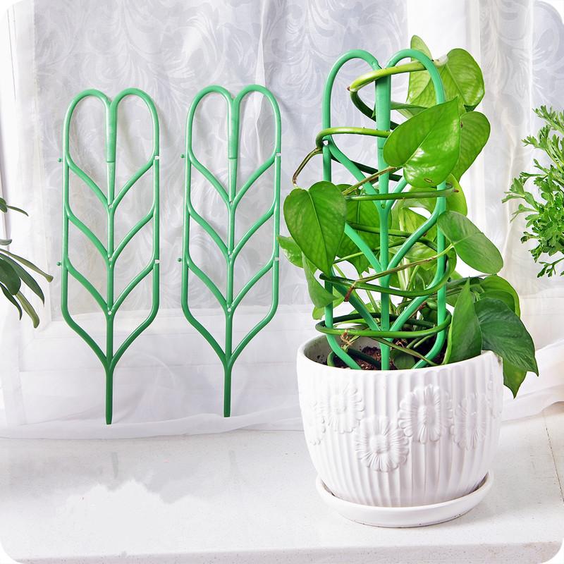 3pcs DIY Plastic Plant Support artificial climbing plants Flower Stand bonsai support shelf House Yard garden tool